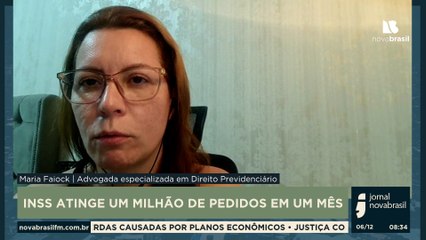 INSS ATINGE UM MILHÃO DE PEDIDOS EM UM MÊS