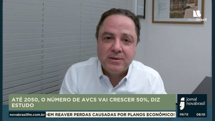 ATÉ 2050, O NÚMERO DE AVCS VAI CRESCER 50%, DIZ ESTUDO