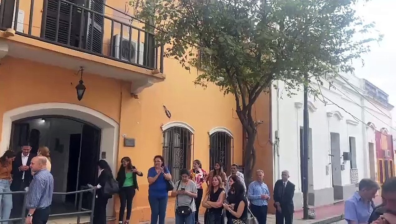 Tribunal de Cuentas - Corte y protesta