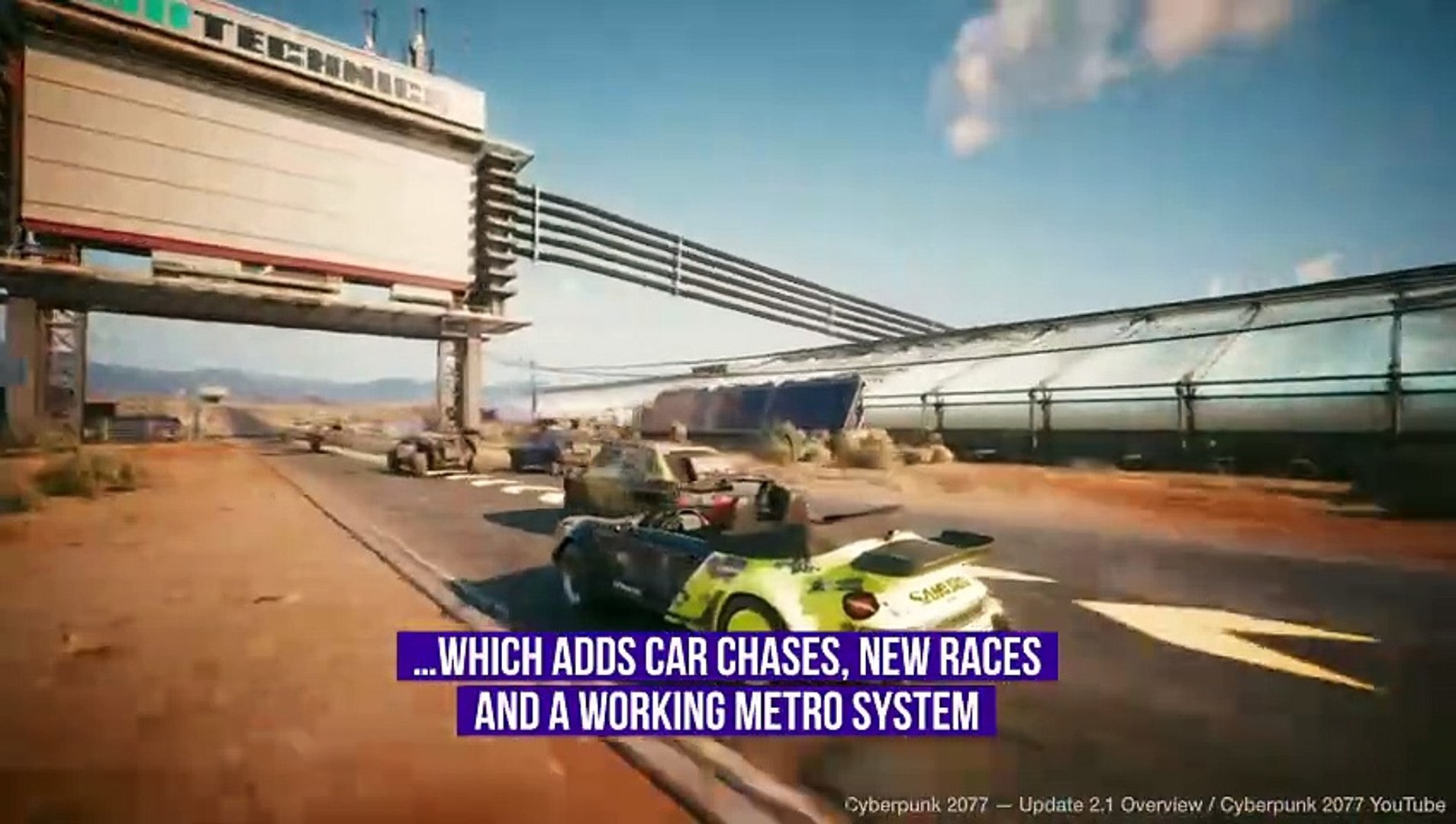 ⁣Cyberpunk 2077 Update 2.1 out right now