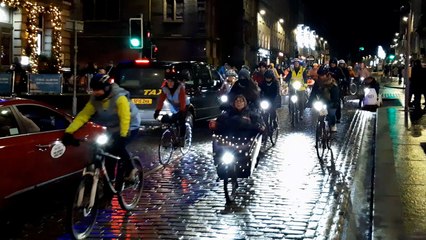 InfraSisters: Our Streets, Our Nights - Edinburgh Mass Cycle Ride for Safer Nighttime Cycling Infrastructure