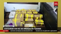 Aseguran más de 500 kilogramos de drogas tras operativos en Tijuana