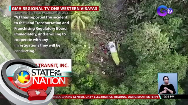 13 units ng bus company na nagmamay-ari ng bus na nahulog sa bangin kung saan 17 ang patay, sinuspinde ng LTFRB | SONA