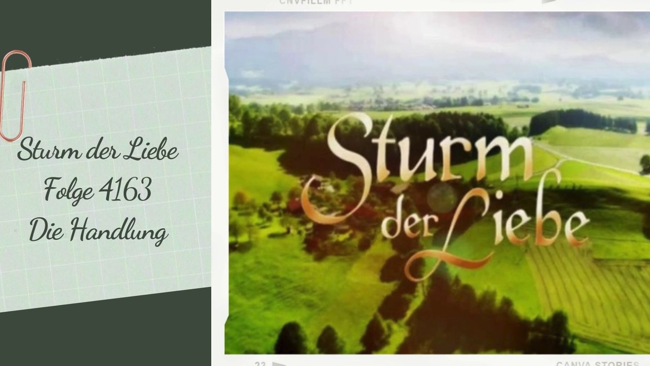 Sturm der liebe folge 4163 familiengeschichte - die handlung