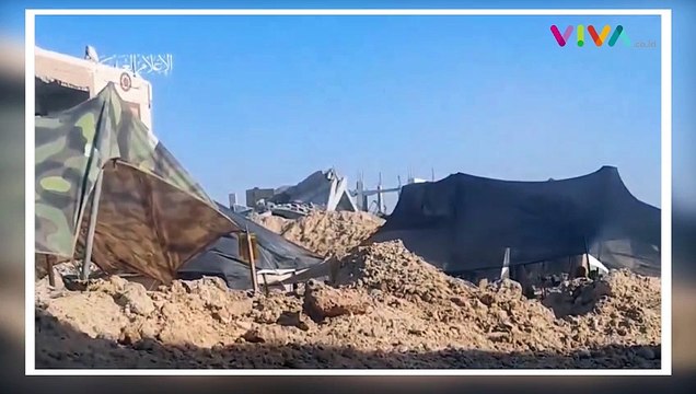BAK NINJA! Hamas Pasang Jebakan Bom di Tenda IDF