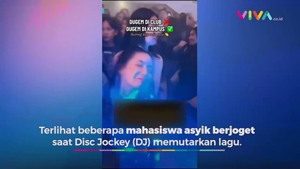 HEBOH! Puluhan Mahasiswa dan Kaprodi Asyik Dugem