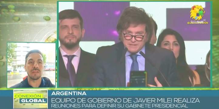 Presidente electo de Argentina anuncia nuevos nombramientos en gabinete presidencial