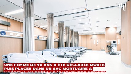 Brésil : une nonagénaire déclarée morte finalement retrouvée vivante dans son sac mortuaire