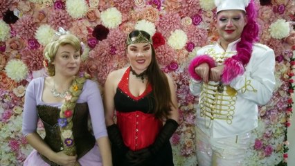 Rapunzel press call - Portsmouth Guildhall panto