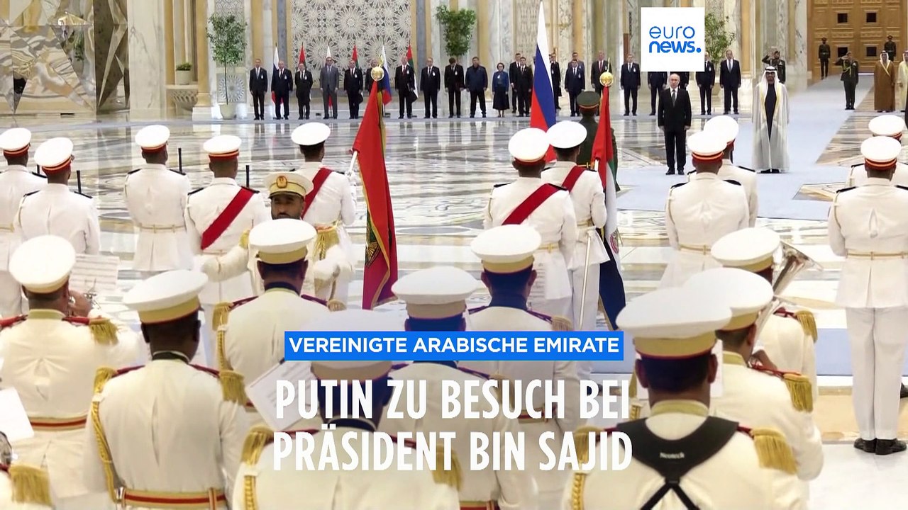 Ein 'beispiellos gutes Verhältnis': Putin zu Besuch in den Vereinigten Arabischen Emiraten