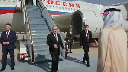 Putin'den BAE'ye jet korumalı ziyaret