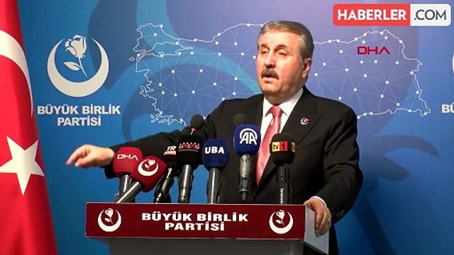 BBP Lideri Mustafa Destici: Asgari Ücret Yılda İki Kez Tespit Edilmeli