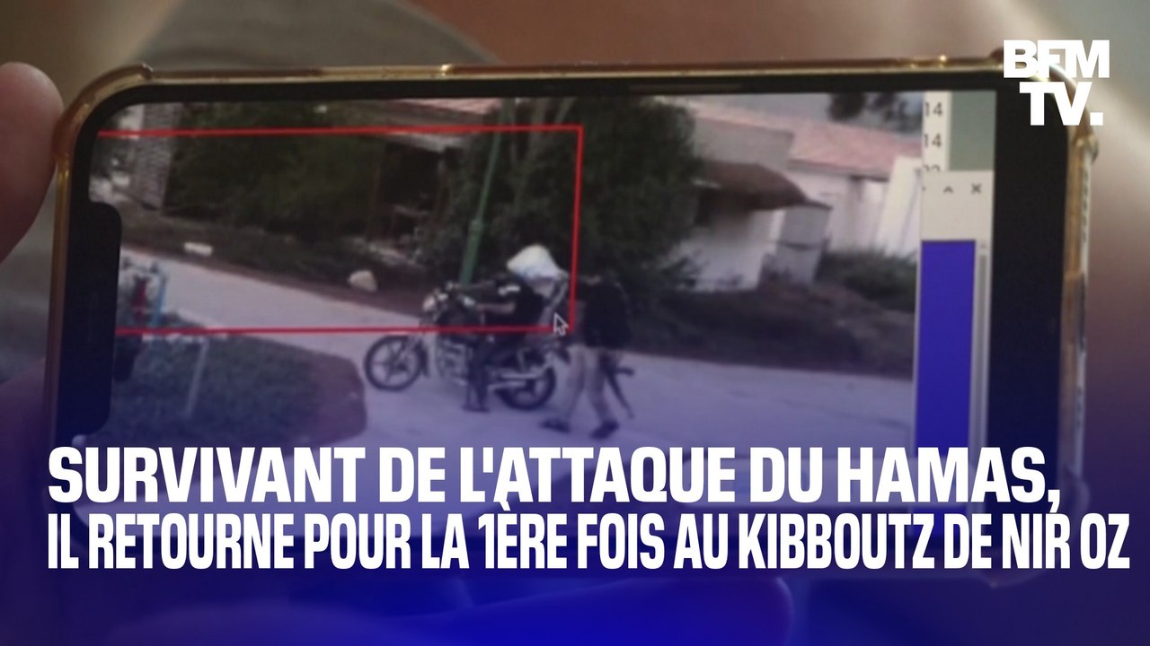 Israël: ce survivant de l'attaque du Hamas retourne pour la première fois dans son kibboutz dévasté de Nir Oz