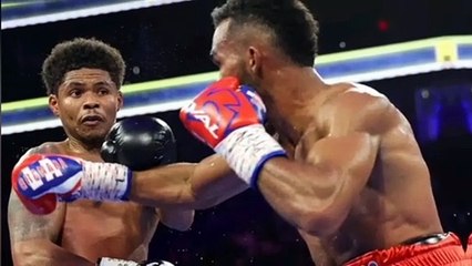 Shakur Stevenson vence a Edwin de los Santos y se convierte en campeon ligero del CMB