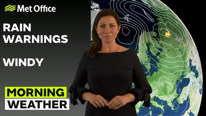 Met Office Morning Forecast 07/12/23 - Outbreaks of rain, icy in the north