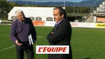 « La Chaîne L'Équipe : 25 ans de passion » - Biétry et Platini (Extrait) - Tous sports - Médias