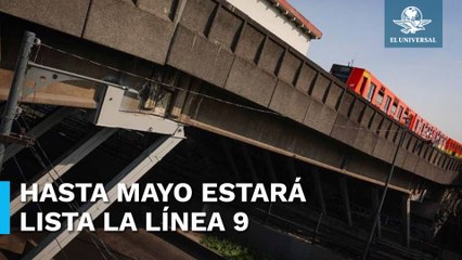 Trabajos de rehabilitación en Línea 9 se extenderán hasta mayo