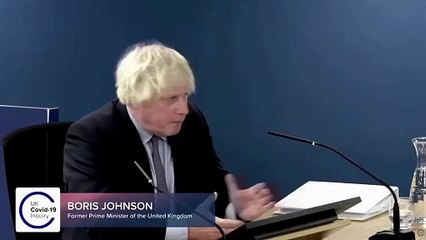 Johnson'un özür dilediği savunması yarım kaldı
