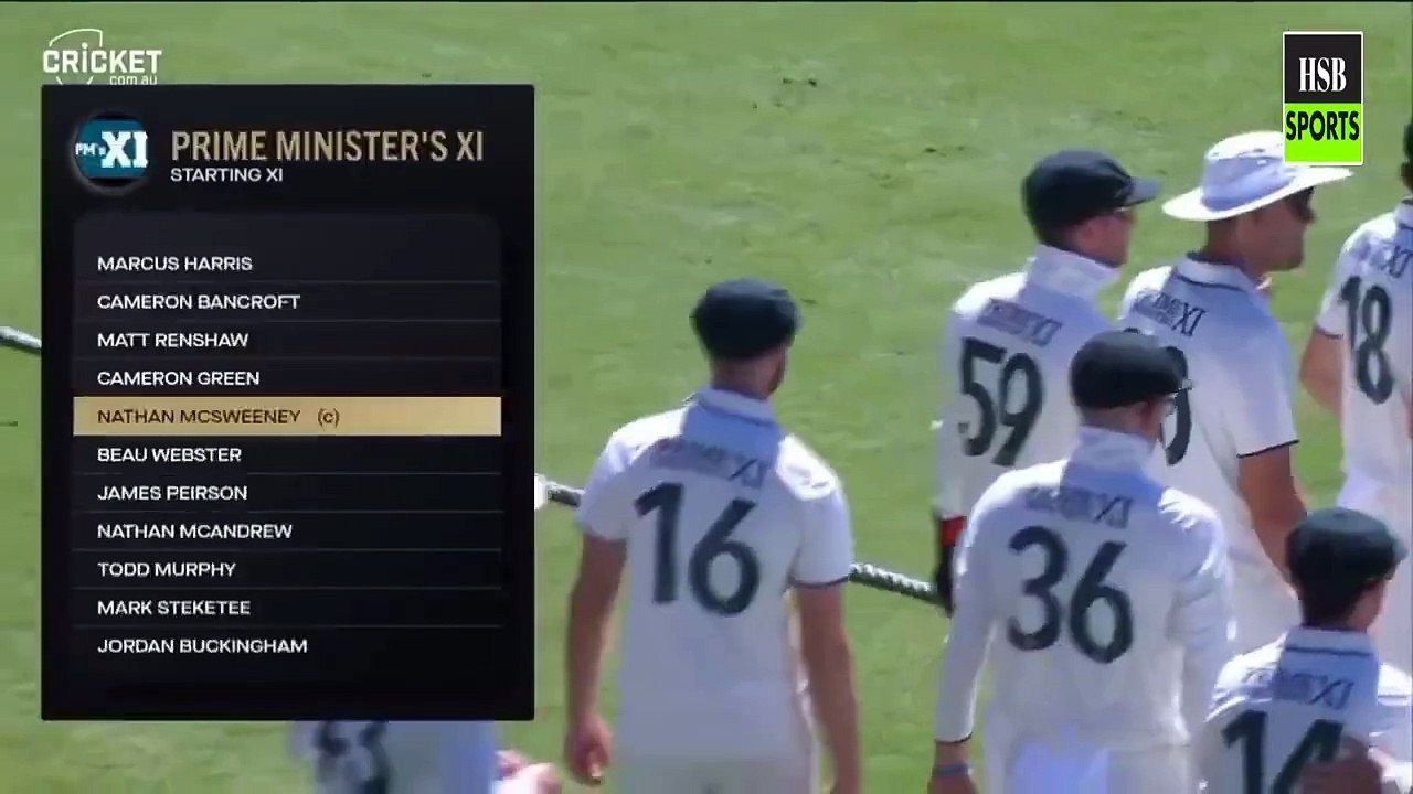 Pakistan vs PM Xi ( Australia ) Day 1 Full Highlights _ Pak vs Aus(720P_HD)