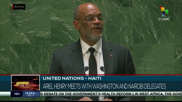 Haiti: Ariel Henry meets with delegates from United States and Kenya
