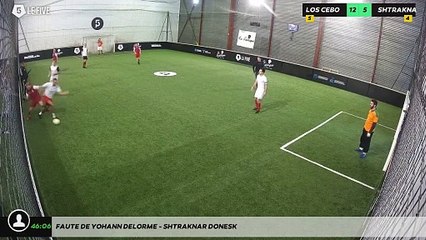 Faute de Yohann DELORME - SHTRAKNAR DONESK