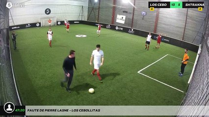 Faute de PIERRE LASNE - LOS CEBOLLITAS