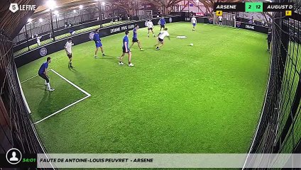 Faute de Antoine-Louis Peuvret  - ARSENE