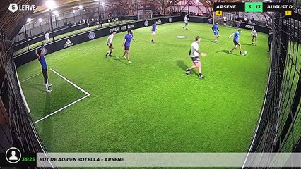 But de Adrien Botella - ARSENE