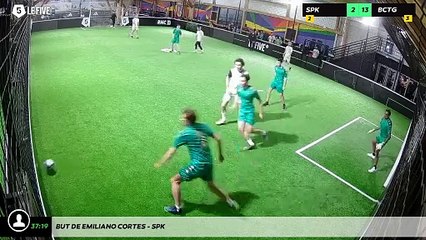 But de Emiliano CORTES - SPK