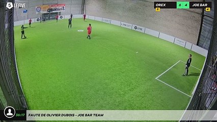 Faute de OLIVIER DUBOIS - JOE BAR TEAM