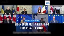 Biden spinge sul Congresso per l'ok agli aiuti per Kiev. Non farlo è 