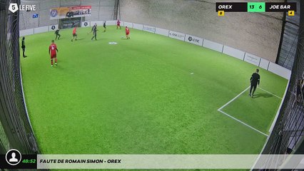 Faute de Romain Simon - OREX