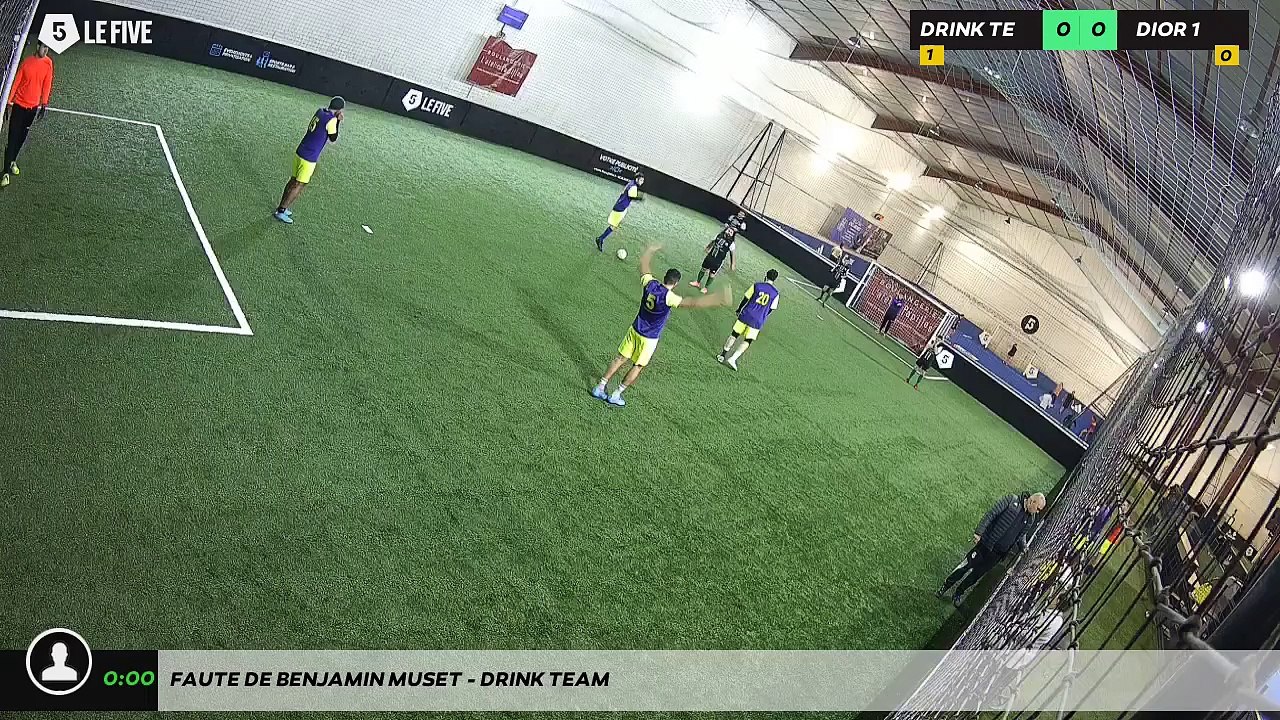 Faute de BENJAMIN MUSET - DRINK TEAM