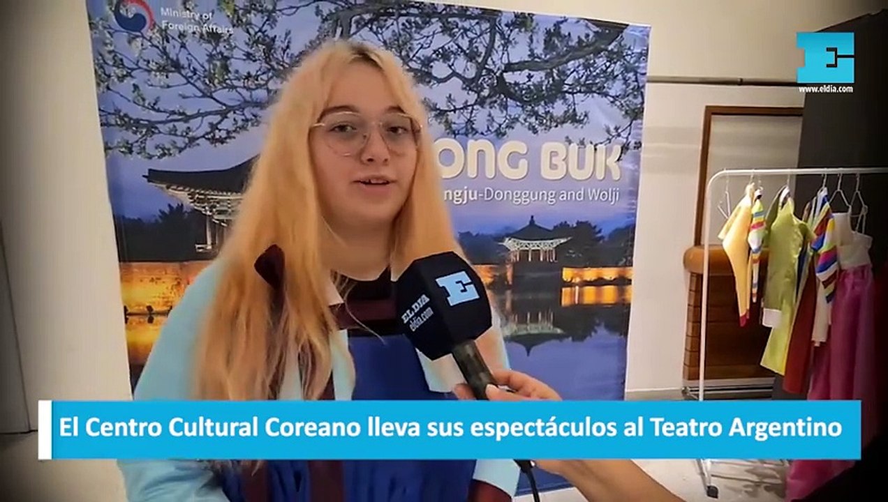 El Centro Cultural Coreano lleva sus espectáculos al Teatro Argentino