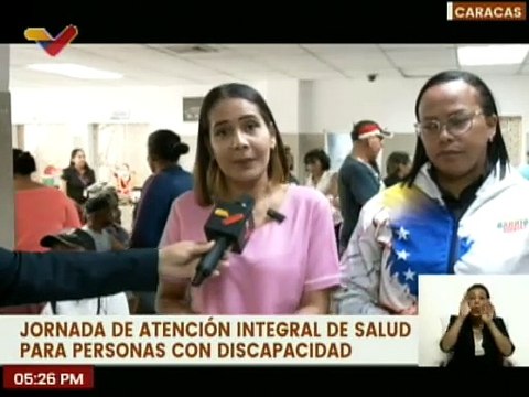 Realizan jornada de salud Integral en el Instituto Nacional de Rehabilitación JJ. Arvelo