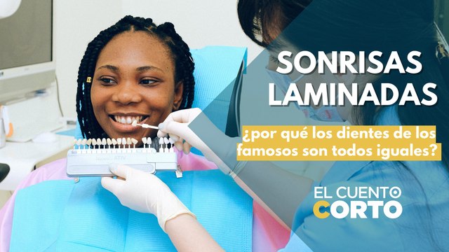Sonrisas laminadas: ¿Por qué los dientes de los famosos son todos iguales?