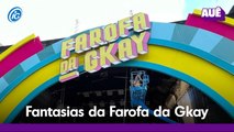 Farofa da Gkay: base da Virginia e briga de 'A Fazenda' viram fantasias