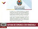 Canciller Yván Gil conversa con homólogo guyanés para tratar controversia territorial