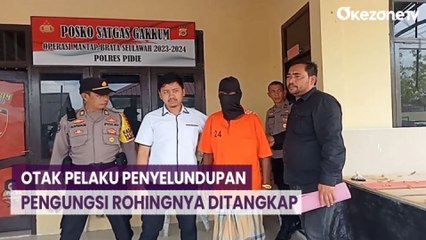 Download Video: Polisi Tangkap Warga Bangladesh Otak Pelaku Penyelundupan Pengungsi Rohingnya ke Aceh