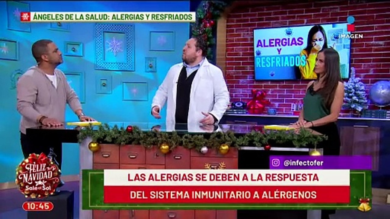 Cómo diferenciar una alergia de un resfriado: El infectólogo Fernando Soler nos explica