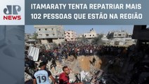 Brasileiros aguardam autorização para deixar Faixa de Gaza