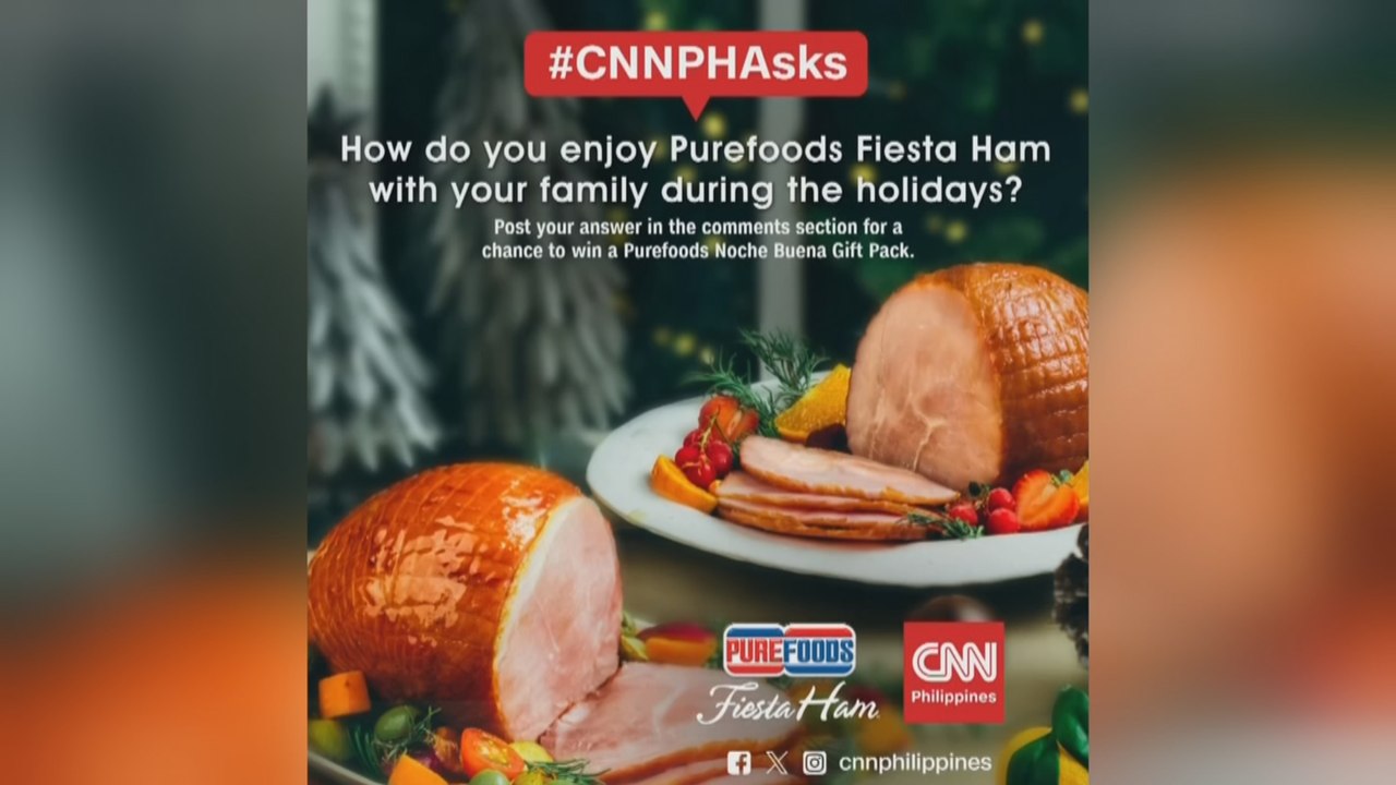 #CNNPHAsks: How do you enjoy Purefoods Fiesta Ham with your family during the holidays?