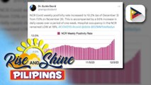 OCTA: COVID-19 positivity rate sa Metro Manila, tumaas