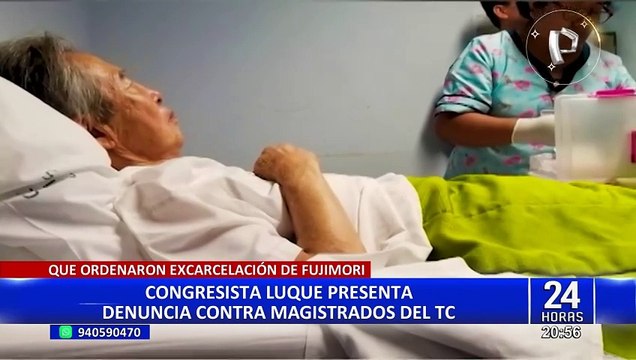 Alberto Fujimori: presentan denuncia constitucional contra magistrados del TC que ordenaron su liberación
