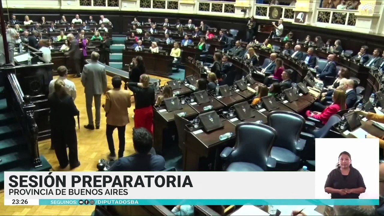 Alejandro Dichiara, nuevo presidente de la Cámara de Diputados de la Provincia