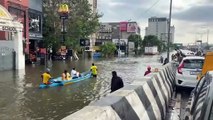 VIDEO: 40 घंटे बाद भी नहीं उतरा बारिश का पानी, अब भी लोगों को मदद का इंतजार