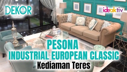 Sentuhan Kreatif Susun Atur Industrial Europian Classic
