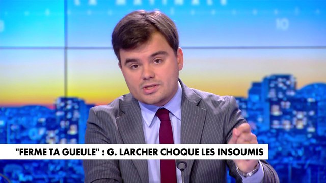 L'édito de Gauthier Le Bret : « Ferme ta gueule : Gérard Larcher choque les Insoumis»