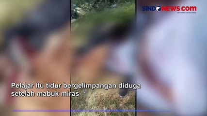 Download Video: Miris! Belasan Siswa Berseragam Bergelimpangan Diduga Usai Pesta Miras di Kupang