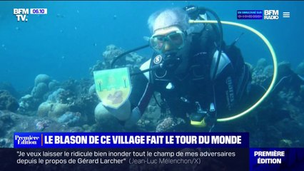 Le blason d'un petit village du Maine-et-Loire fait le tour du monde